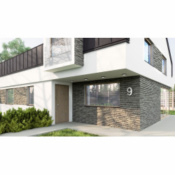 Płytka cegłopodobna Dublin 3 z fugą