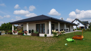 Parterowy dom dla osoby na wózku inwalidzkim