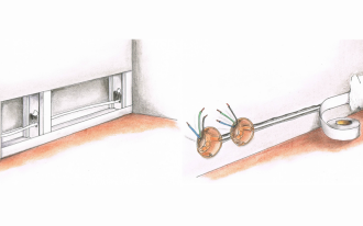 Jak zamontować gniazdka w ścianie działowej z płyt g-k?