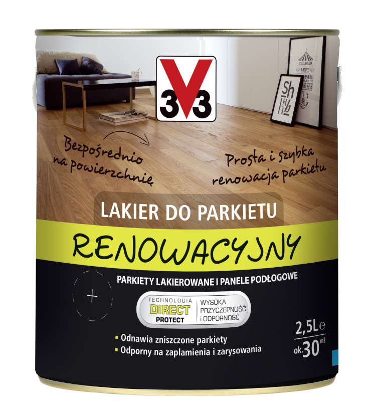 Renowacyjny Lakier do parkietu od V33
