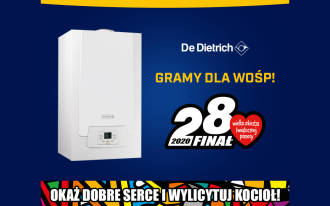 De Dietrich wspiera Wielką Orkiestrę Świątecznej Pomocy