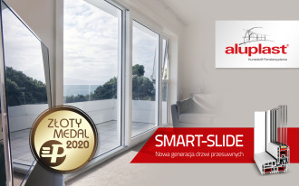 Drzwi przesuwne SMART-SLIDE wyróżnione Złotym Medalem MTP Budma 2020