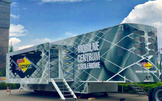 Mobilne Centrum Szkoleniowe firmy Blachy Pruszyński