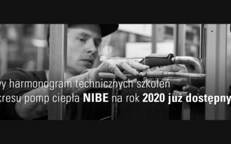 Harmonogram szkoleń technicznych z pomp ciepła NIBE na 2020 rok