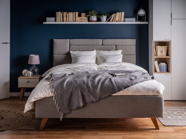 Przytulna zimowa sypialnia to idealne miejsce odpoczynku