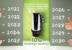10 lat gwarancji na odkurzacz centralny w aeroVac