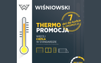 THERMOPROMOCJA marki Wiśniowski tylko do końca stycznia 2020  r.!