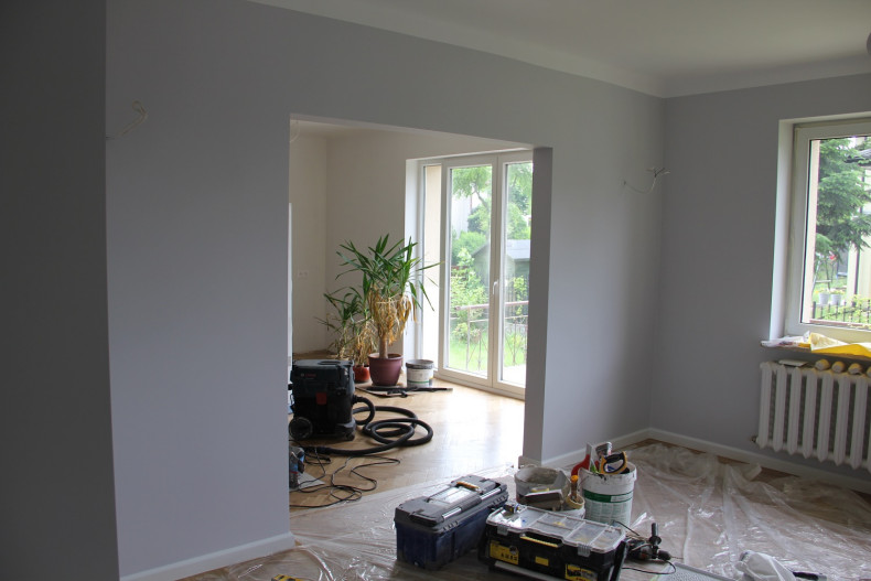 Podciąg po zakończeniu prac