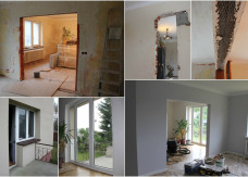 Wyburzanie ścian działowych i nośnych, czyli zmiana układu wnętrz w domu z lat 70.