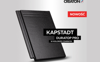 Dachówka cementowa KAPSTADT w kolorze czarnym z powłoką DURATOP PRO