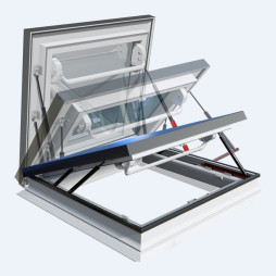 Okno do dachu płaskiego otwierane manualnie PGM A1