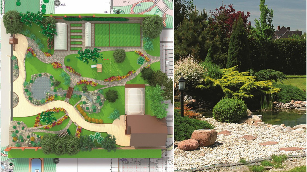 Planujemy ogród - teren, architektura, rośliny