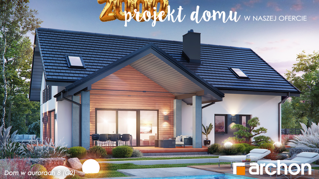 Ponad 2000 projektów domów w ofercie ARCHON+