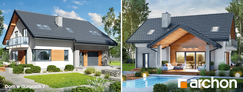 Projekt &quot;Dom w aurorach 7&quot;