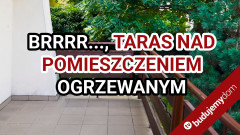 Taras nad pomieszczeniem ogrzewanym
