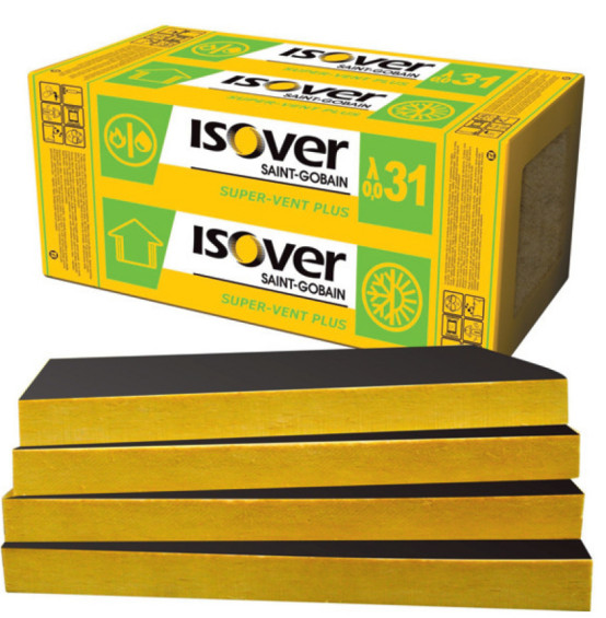 Płyty z wełny mineralnej ISOVER Super-Vent Plus
