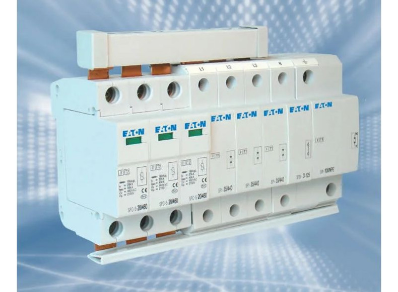 Ogranicznik przepięć, widok ogólny