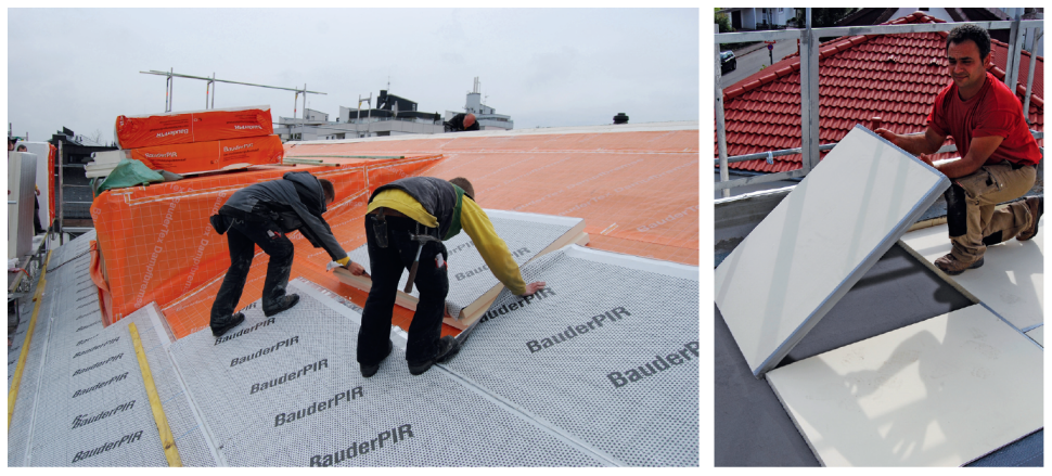 Płyty BAUDERPIR w systemach izolacji dachów płaskich i stromych