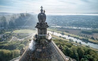 Kärcher oczyścił pomnik cesarza Wilhelma w Porta Westfalica