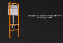 NOWOŚCI 2020 w stelażach do WC firmy KK-POL