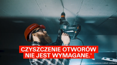 fischer ULTRACUT FBS II ROCK STAR - brak konieczności czyszczenia otworu