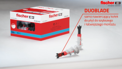 DUOBLADE - Kołek do szybkiego montażu w G-K