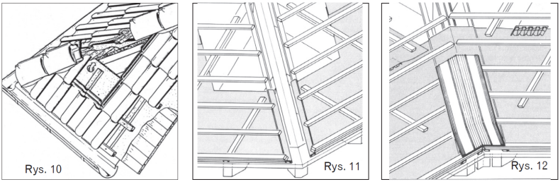 Naroża dachów wentylowanych z pokryciem wentylowanym