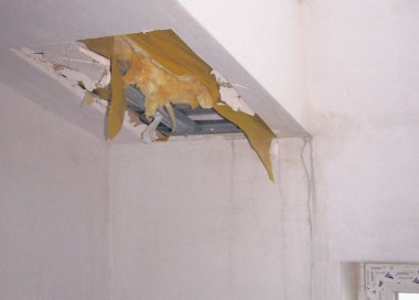 Zacieki na ścianach