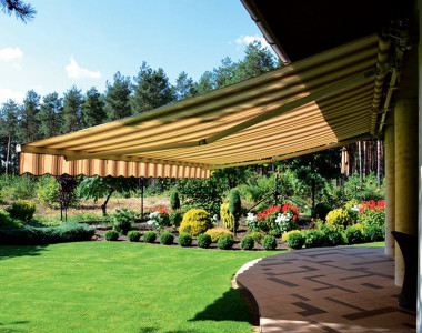 Markiza z elektryczny napędem