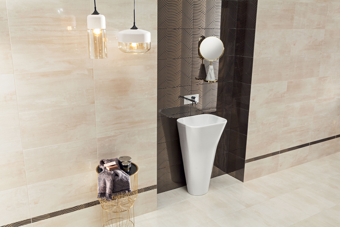 Najnowsza kolekcja łazienkowa marki Tubądzin - Shine Concrete