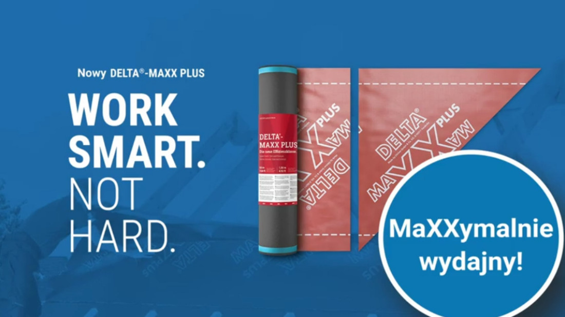 Jakie są zalety membrany dachowej DELTA®-MAXX PLUS?