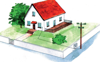 Czy kabel ziemny pięciożyłowy może przechodzić przez szambo? 