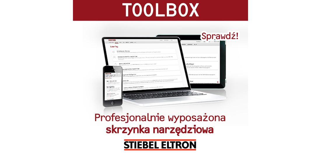Praktyczna skrzynka narzędziowa TOOLBOX od STIEBEL ELTRON