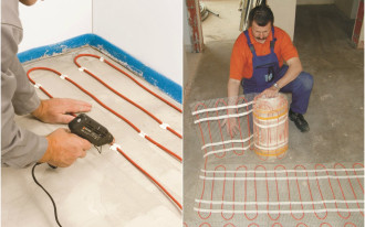 Ogrzewanie podłogowe elektryczne w łazience krok po kroku