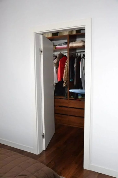 Wejście do garderoby