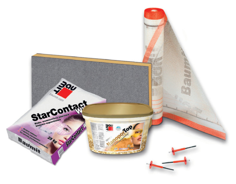 Bezspoinowy system ociepleń Baumit StarSystem Resolution