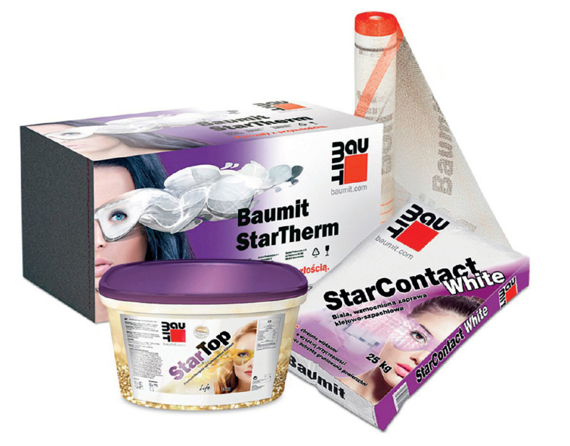 Bezspoinowy system ociepleń Baumit StarSystem