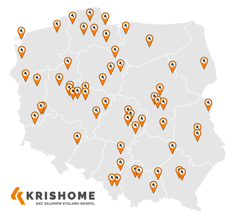 Sieć salonów KRISHOME