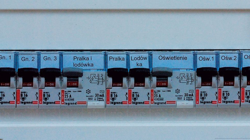 Elementy instalacji elektrycznej