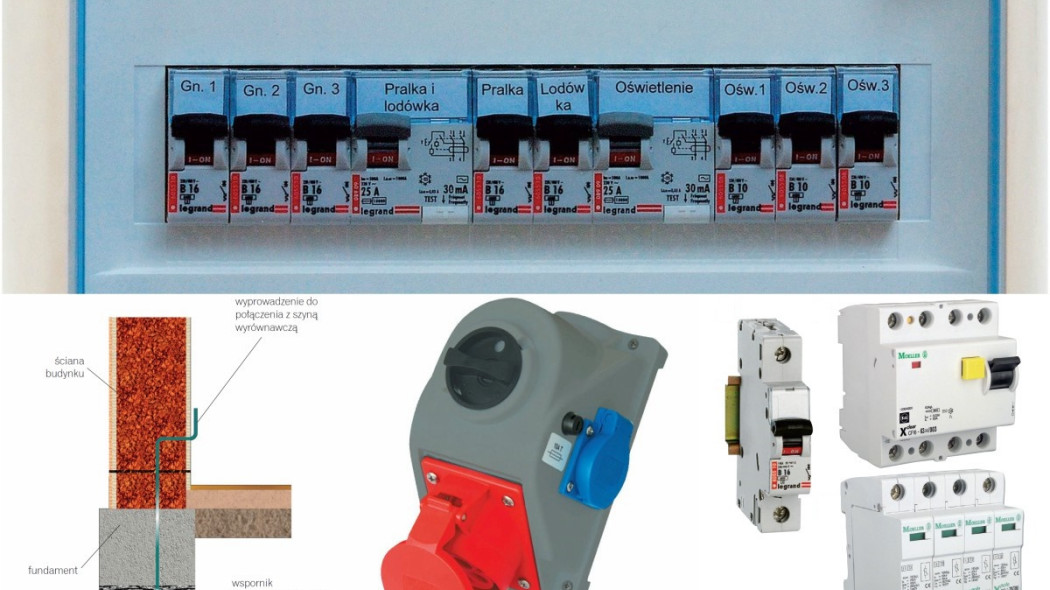 Elementy instalacji elektrycznej