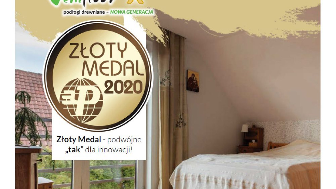 Złoty Medal Targów MTP dla podłogi Venifloor 