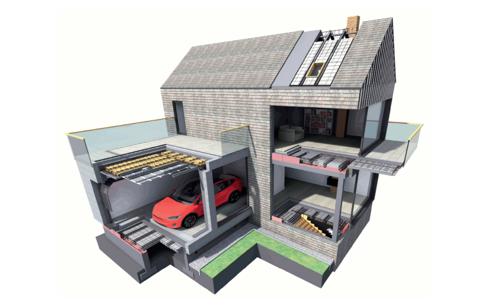 Sprężone stropy gęstożebrowe Rector