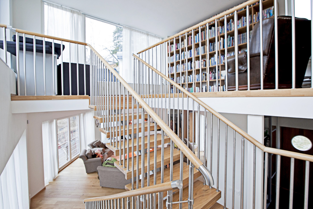 Drewniane schody do każdego domu 