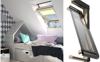 Drewniane, obrotowe okno ISO I3 od OKPOL