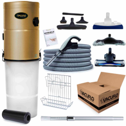 Odkurzacz Centralny FC570X + Zestaw Gold