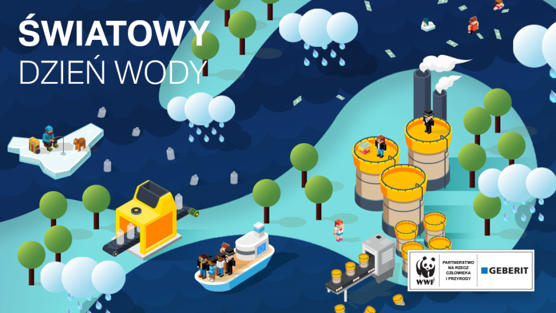 Światowy Dzień Wody - Geberit i WWF Polska przekazują materiały edukacyjne