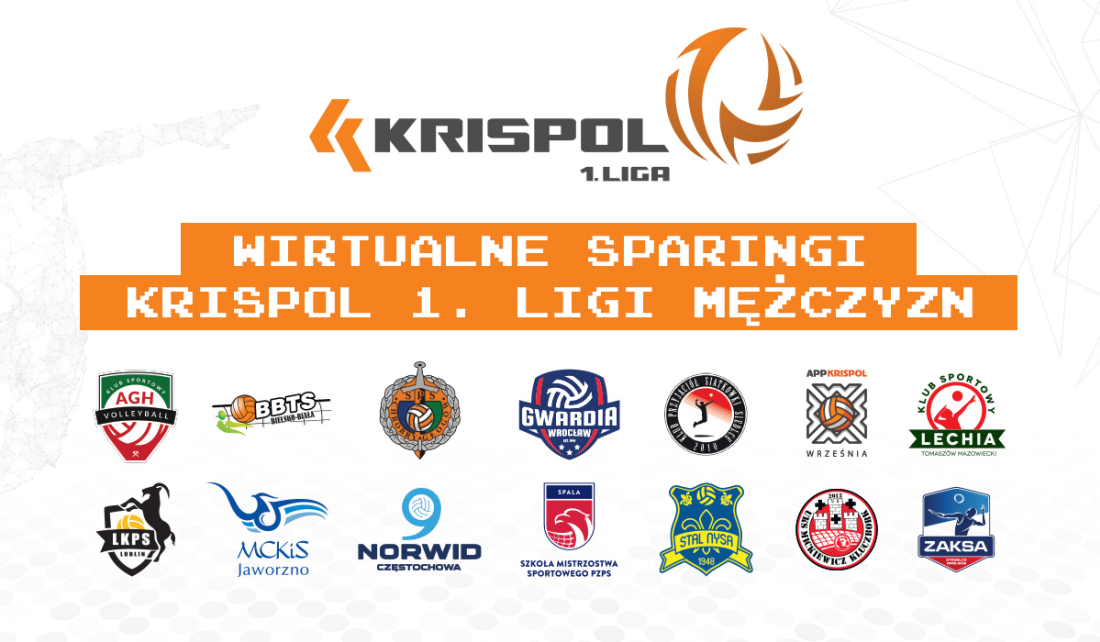 Kluby KRISPOL 1. Ligi #zostająwdomu i grają