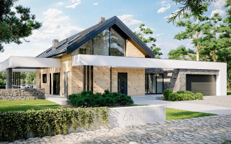 Nowość w ofercie pracowni HomeKONCEPT: projekt HomeKONCEPT 66 AG2