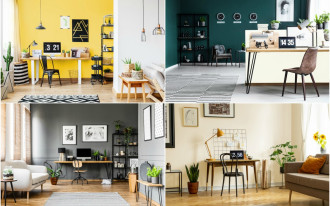 Praca zdalna: jak urządzić domowe biuro w salonie?