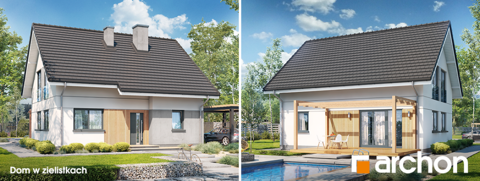 Dom w zielistkach